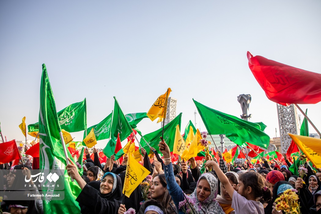 عکس/ جشن عید بیعت در میدان امام حسین(ع)