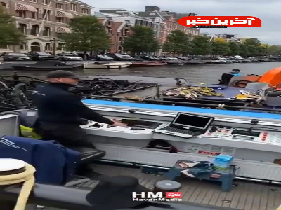 پیدا کردن دوچرخه‌های دزدی در کانال آب آمستردام!