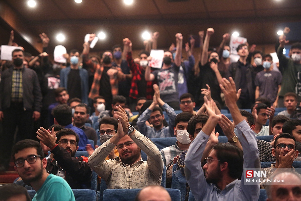 جلسه دانشجویی با حضور سخنگوی دولت در دانشگاه خواجه نصیر