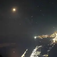 فیلمبرداری مسافر هواپیمای فلوریدا از پرتاب موشک فالکون 9