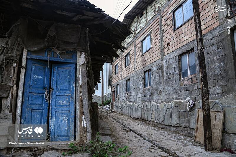 درب‌ خانه‌های روستایی در مازندران