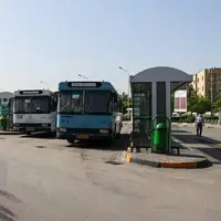 راه‌اندازی خط آزمایشی اتوبوس به آرامستان بهشت رضوان مشهد