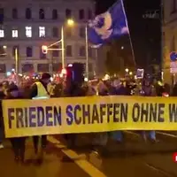 تظاهرات اعتراضی دوباره آلمانی‌ها در لایپزیگ