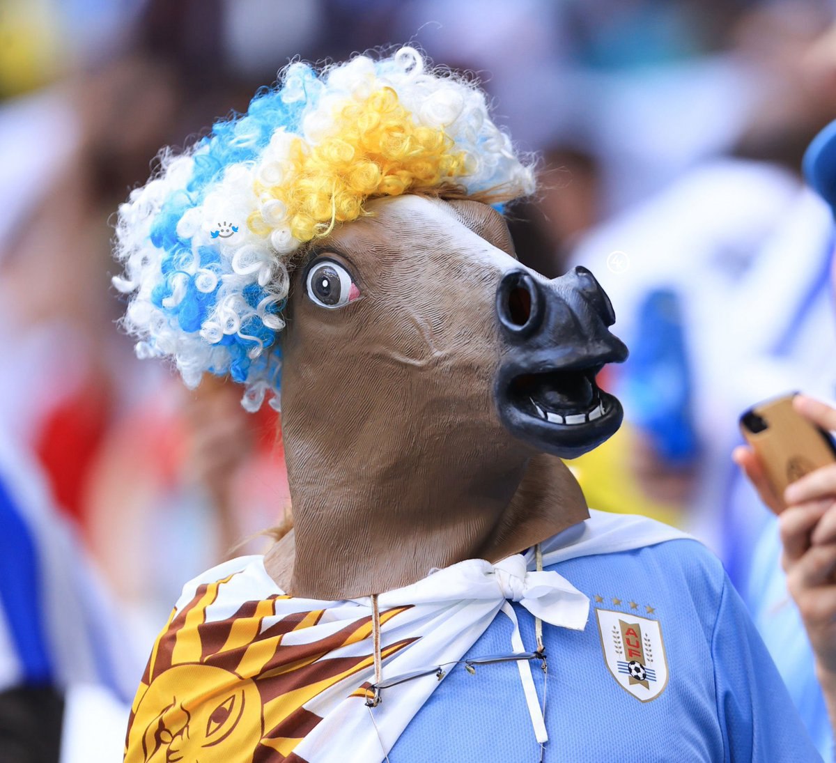 عکس/ شمایل عجیب هواداران در جام جهانی قطر
