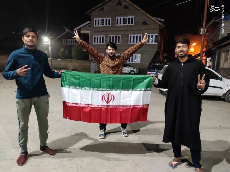 جشن پیروزی ایران در کشمیر