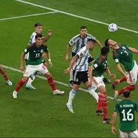 جام‌جهانی/ تساوی بدون گل آرژانتین و مکزیک در نیمه نخست