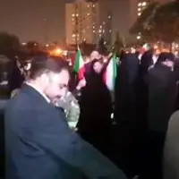حضور وزیر ارتباطات در جشن خیابانی به مناسبت پیروزی تیم ملی فوتبال
