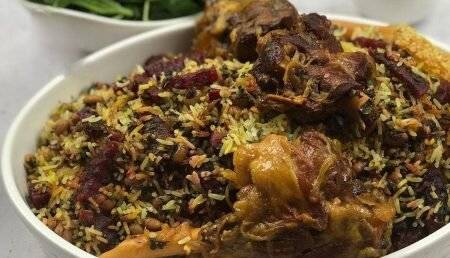 سبزی پلو سمنانی غذایی که باید امتحان کنید
