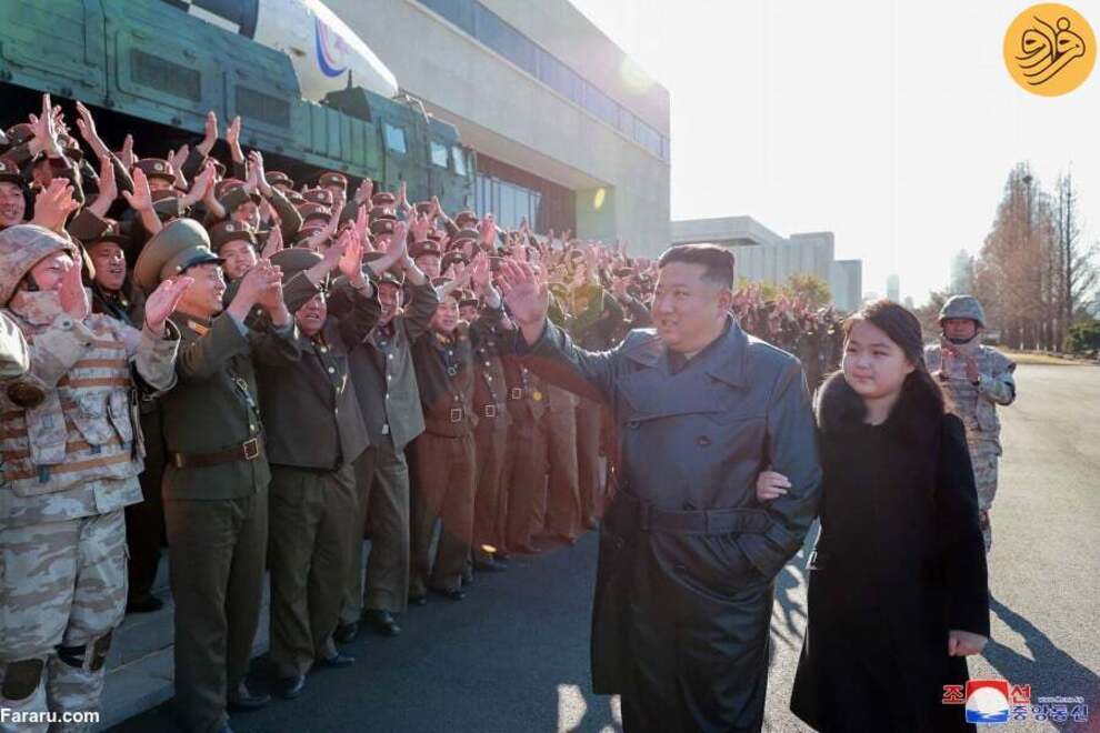  کیم جونگ اون بار دیگر دخترش را به رخ کشید!