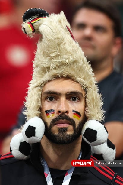 عکس/ شمایل هواداران آلمان در ورزشگاه