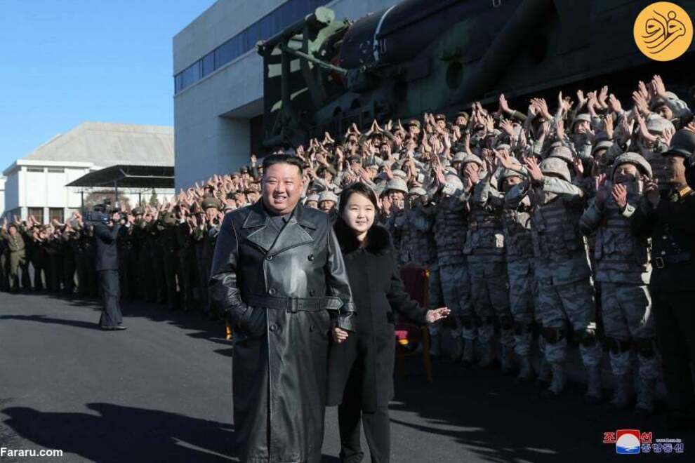  کیم جونگ اون بار دیگر دخترش را به رخ کشید!