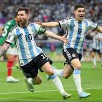 جام‌جهانی/ مسی بهترین بازیکن دیدار آرژانتین - مکزیک شد
