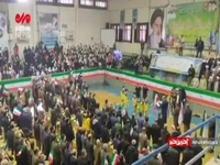 مراسم ویژه اقتدار پرچم جمهوری اسلامی ایران در سنندج  
