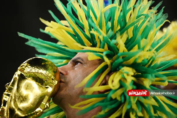 شور و هیجان هواداران برزیل در داخل و اطراف ورزشگاه