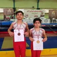 کسب دو مدال طلا و برنز ژیمناستیک‌کاران کردستانی در رقابت‌های کشوری