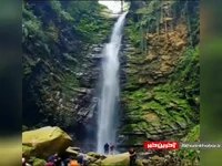 آبشار گزو زیبای مازندران
