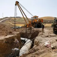 ازسرگیری عملیات انتقال آب از سد احمدبیگلو به تصفیه‌خانه مشگین‌شهر