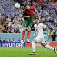 جام‌جهانی/ گل اول پرتغال به اروگوئه توسط رونالدو