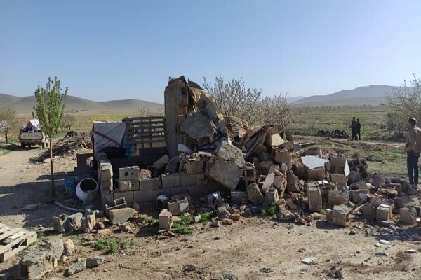 تخریب ۵۴ فقره ساخت‌وساز غیرمجاز در وادان