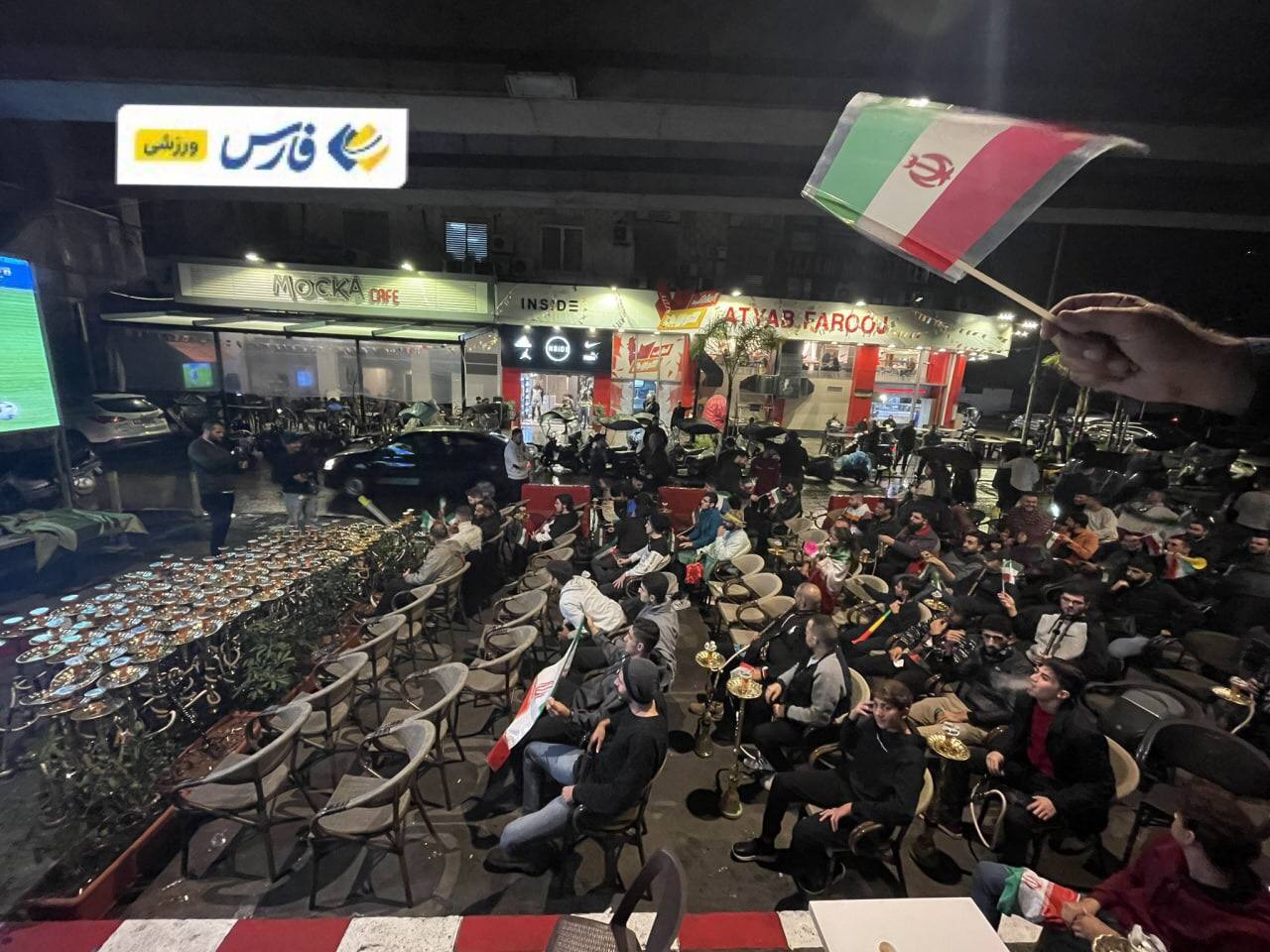 تماشای دیدار ایران و آمریکا در بغداد، موصل، بیروت