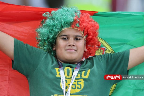 شور و هیجان هواداران پرتغال و اروگوئه در ورزشگاه لوسیل