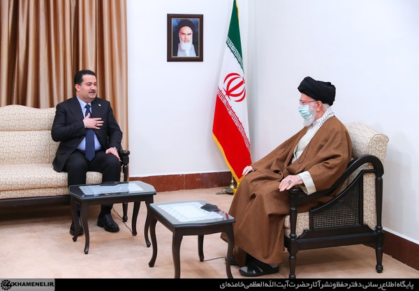 عکس/ دیدار نخست وزیر عراق و هیئت همراه با رهبر انقلاب
