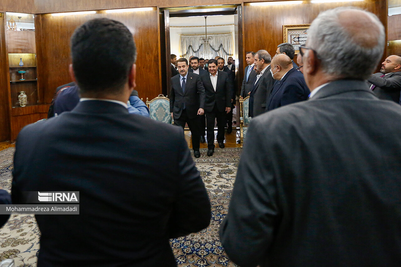 دیدار نخست وزیر عراق با معاون اول رئیس جمهور