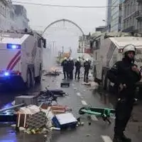 جام‌جهانی/ واکنش پلیس بلژیک به ناآرامی‌های گسترده