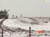 تصاویری از رزمایش سربازان بلاروس و روسیه 
