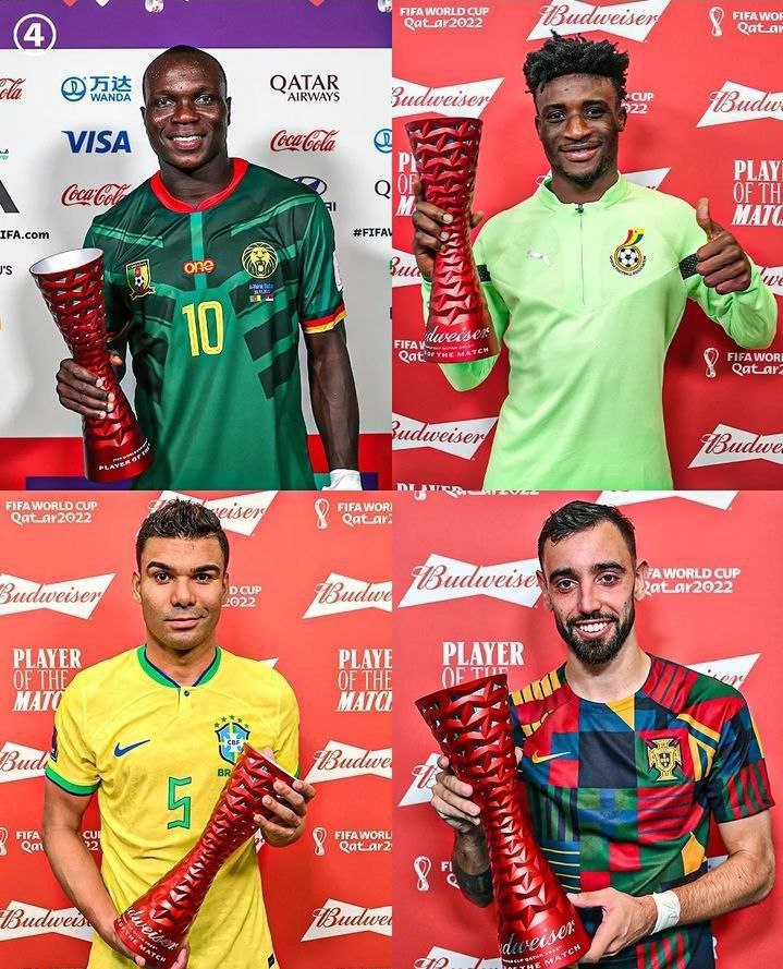 بهترین بازیکنان زمین در ۴ دیدار روز گذشته جام جهانی