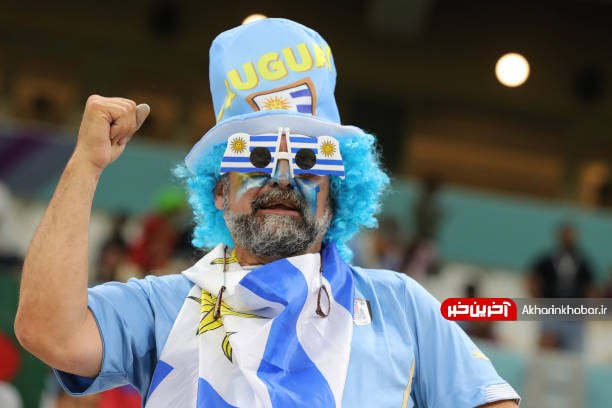 شور و هیجان هواداران پرتغال و اروگوئه در ورزشگاه لوسیل