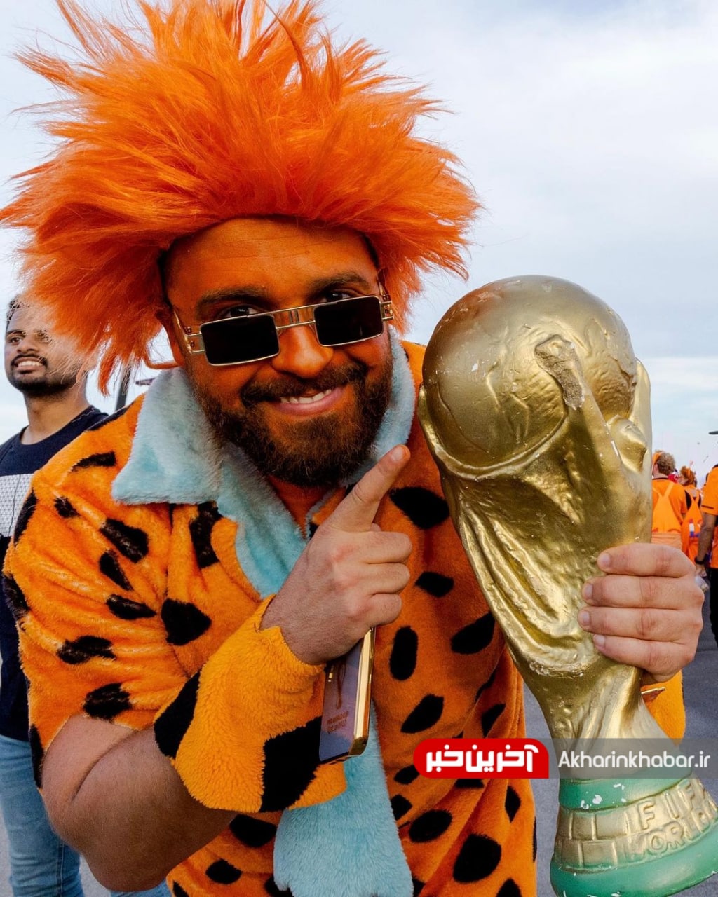 عکس/ شور و حال هواداران قطر و هلند در ورزشگاه