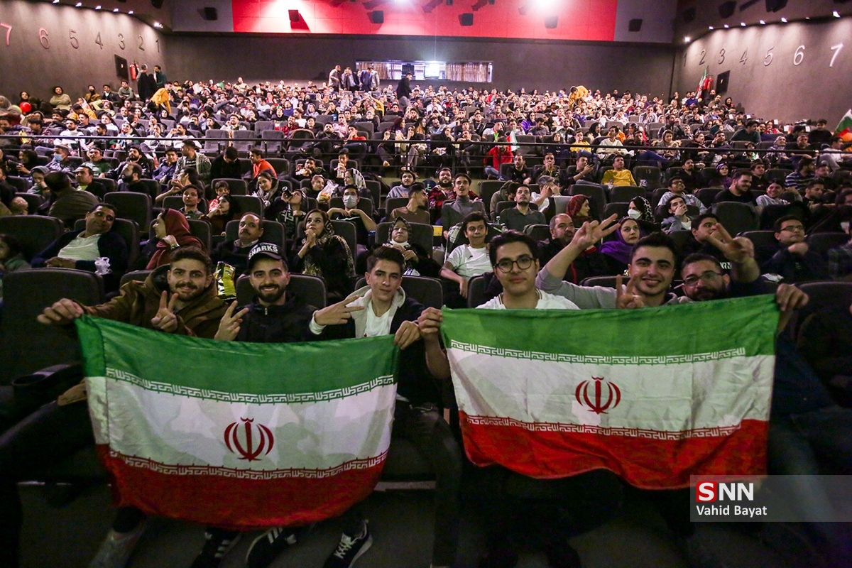 تماشای دیدار پایانی تیم ملی ایران در سینماهای کشور