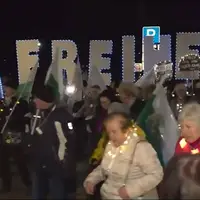 تظاهرات آلمانی‌ها علیه تحریم‌های روسیه و بحران انرژی