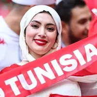 جام‌جهانی/ هواداران تونس در راه ورزشگاه شهر آموزش پیش از بازی با فرانسه