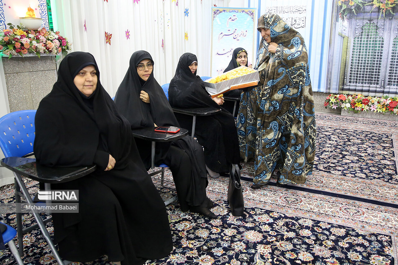 مراسم ازدواج ۳۵ زوج در حرم شاه عبدالعظیم