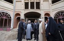 بازدید وزیر میراث فرهنگی از شهر تاریخی نراق