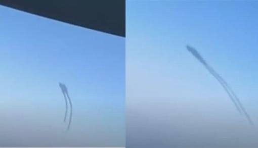 UFO یا موشک اسپیس‌ایکس؛ شی عجیب در آسمان چین!