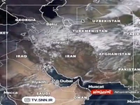 تصاویر ماهواره ای از شرایط جوی کشور؛ بارش باران و برف طی روزهای آتی