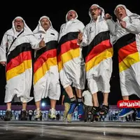 عکس/ هیاهوی طرفداران آلمان در جام جهانی قطر