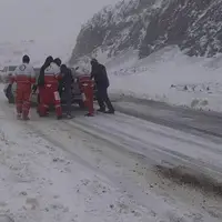 آماده‌باش امدادگران هلال احمر برای بارش برف و باران در ۱۱ استان