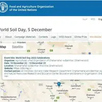 ثبت روز جهانی آب و خاک چهارمحال‌وبختیاری در فائو