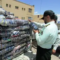 کشف پوشاک میلیاردی قاچاق در یزد