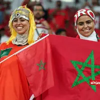 عکس/ شور و حال هواداران مراکش و کانادا در ورزشگاه