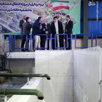 افتتاح پروژه انتقال آب سد به تصفیه‌خانه سنندج با حضور رییس جمهور