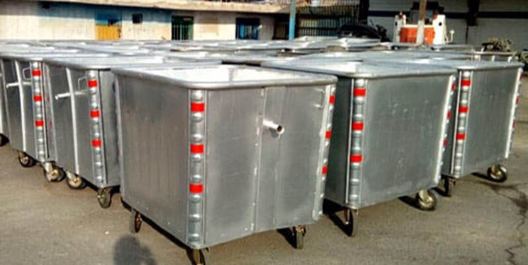 خرید ۳۷۵ مخزن جدید زباله توسط شهرداری اردبیل