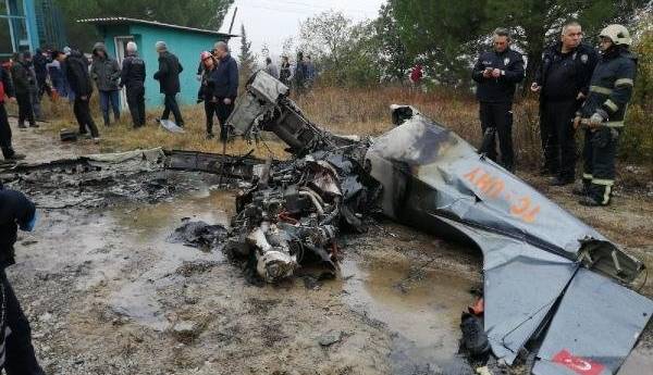 سقوط مرگبار یک فروند هواپیما در ترکیه