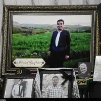 عکس/ دیدار فرمانده سپاه کردستان با خانواده شهید «رضا آذربار»