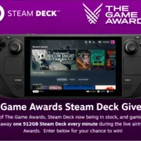 هر یک دقیقه یک کنسول بازی Steam Deck هدیه بگیرید!