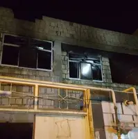 اطفای آتش‌سوزی منزل مسکونی در خمینی‌شهر